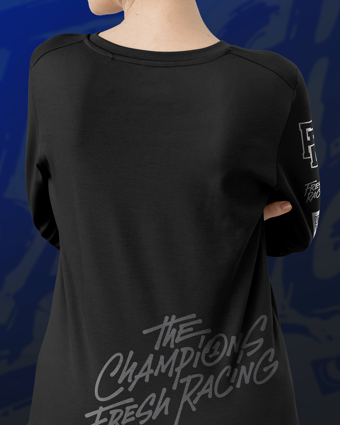 картинка Лонгслив FRESH RACING командный от магазина Одежда+