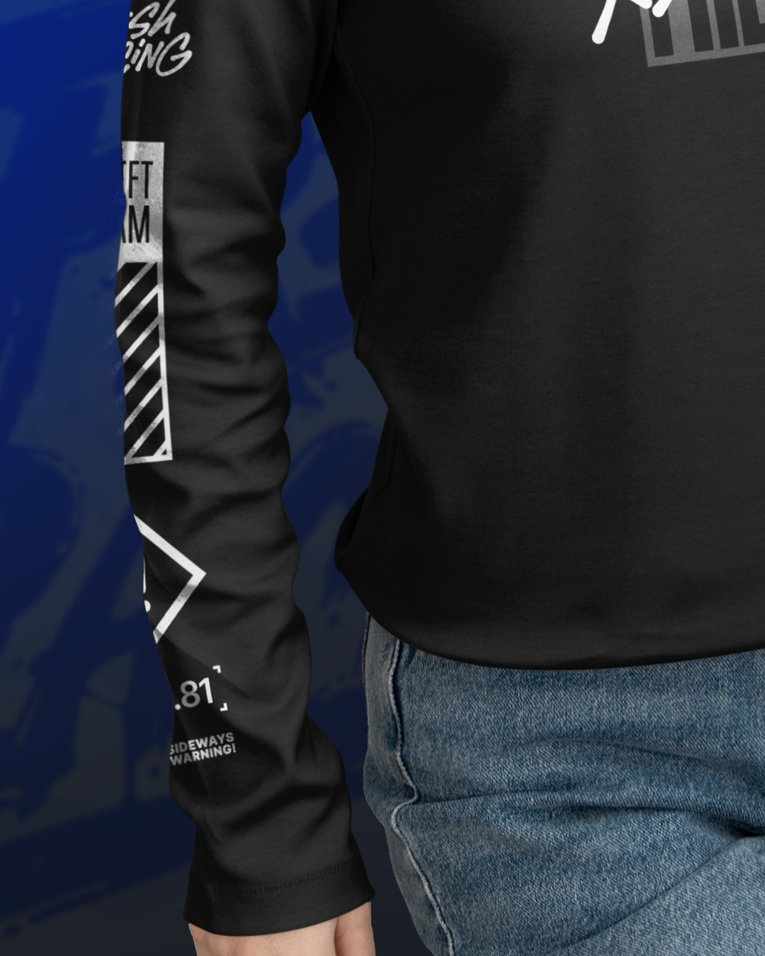 картинка Лонгслив FRESH RACING командный от магазина Одежда+